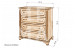 Комод Рейн 4 ящика
