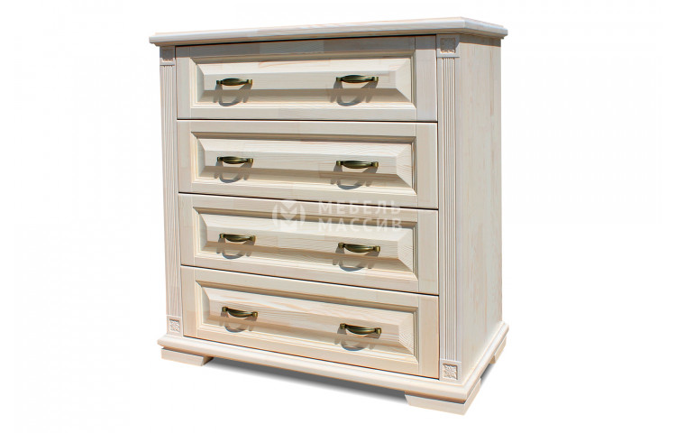 Комод Грета (сосна,резьба береза)